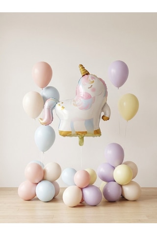 Magic Unicorn Temalı Set 27 Parça Balon