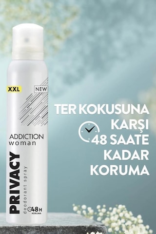 Privacy Addiction Kadın Sprey Deodorant 200 ML