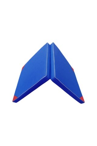 Suntek Katlanır Egzersiz Minderi Kardiyo Eğitim Çocuklar 100cmx50cmx5cm Mavi