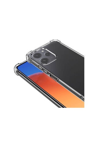 Goocamp Redmi 12 Kılıf Nitro Anti Shock Silikon - Renksiz Renksiz