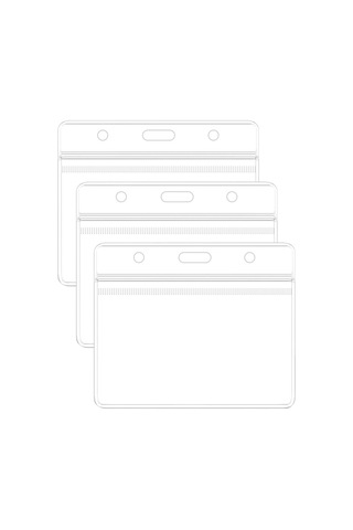 Fosenze Pvc Su Geçirmez Kart Koruyucu Seti - 4x3 İnç Boyut, Şeffaf Ve Dayanıklı Kart Kılıfı 3 Adet Diğer