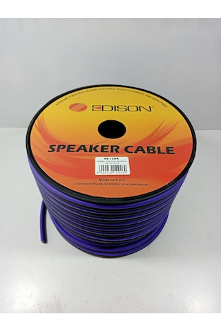 Edison 12ga Bass Ve Hoparlör Kablosu Amfi Kablosu 12ga 5 Metre