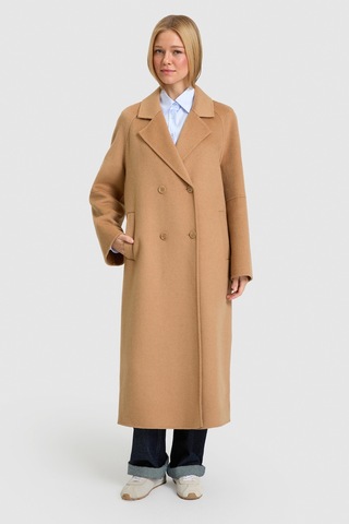 U.S. Polo Assn. Kadın Camel Kaşe Kaban 50326289-vr015