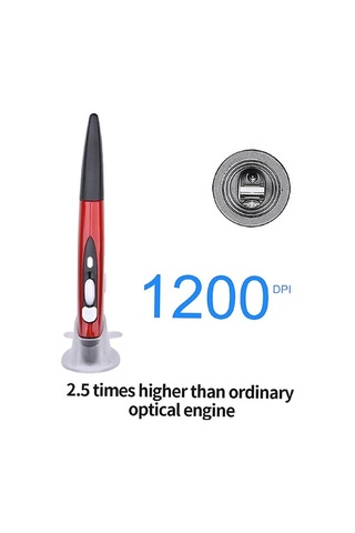 Novahub 2.4ghz Kablosuz Kalem Mouse - 500/1000dpi Ayarlanabilir, Pc/android Uyumlu, Ppt Kontrolü, Mini Tasarım 001