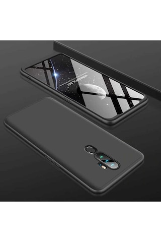 Oppo A5 2020 Kılıf Zore Ays Kapak Siyah