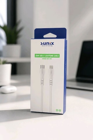 Sunıx Sc-93 20 W Usb-c Lighnıng Cable 1 Metre Kablo Sunıx Sc-93 20 W Usb-c Lighnıng Cable 1 Metre Kablo