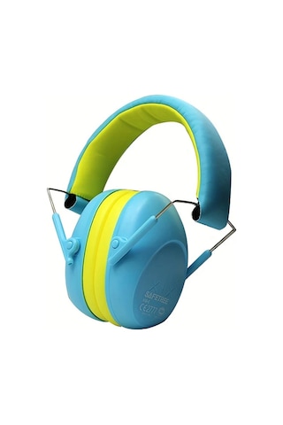 Fochsia Safetree Gençler İçin Gürültü Önleyici Kulaklık Ayarlanabilir Katlanabilir Bateri Ve Spor İçin Mavi Blue