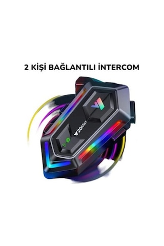 Motoyel Y20 Max Bluetooth 5.3 Kask Interkom 2 Kişi