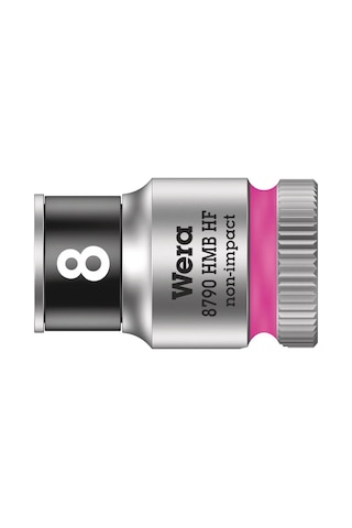 Wera 8790 Hmb Hf Zyklop Lokma, 3/8" Soketli, Tutma Fonksiyonlu, 8 X 29 Mm
