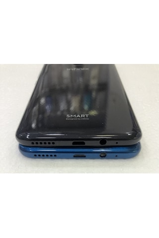 İnfinix Hot 10 Lite Kasa Arka Kapak Pil Kapağı - Mavi