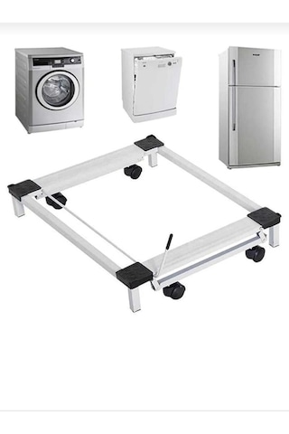 Trendesk Beyaz Eşya Altlığı Çeksür Tekerlekli Çamaşır Makinesi Trendesk Beyaz Eşya Altlığı Çeksür Tekerlekli Çamaşır Makinesi