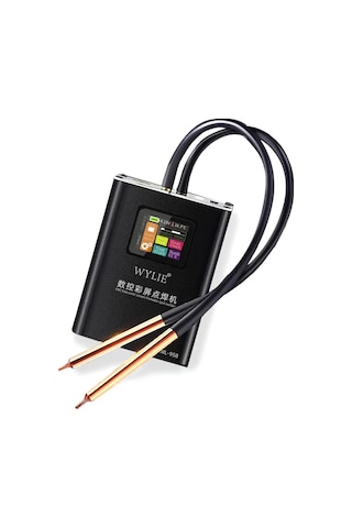 Wylıe Wl-958 Pil Punta Kaynak Makinesi Güç Ayarlı Şarjlı Taşınabilir Usb 5v/2.4a Renkli Ekran Pil Punta Makinesi 5000ma
