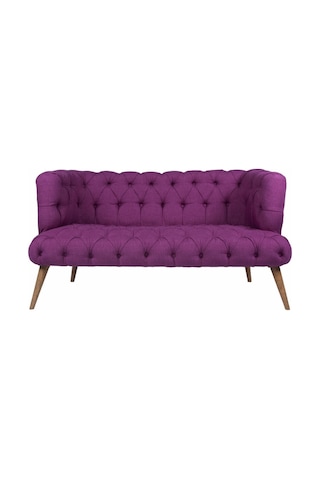 West Monreo Loveseat İkili Koltuk Mor
