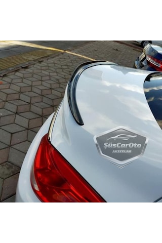 ŞüsCarOto Opel İnsignia A 08-17 Bagaj Üstü Spoiler Bagaj Çıtası Piano Black Parlak Siyah