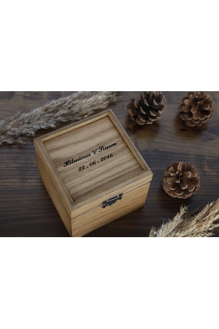 Woodenistanbul Kişiselleştirilebilir Çok Amaçlı Hediye Kutusu
