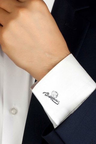 Midyat Nurtaş Gümüş Mustafa Kemal Atatürk 925 Ayar Gümüş Kol Düğmesi