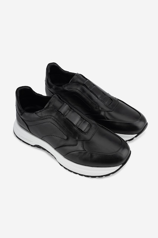 Valmenti Erkek Hakiki Deri Siyah Sneakers & Spor Ayakkabı 1202 L006 Erk Ayk Sk26-27 Sıyah Santo