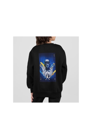 Stil X Stephen Curry Baskılı Bisiklet Yaka Çocuk Tshirt Siyah