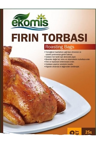 Ekomis Fırın Torbası 8 Adet 25 x 38 CM