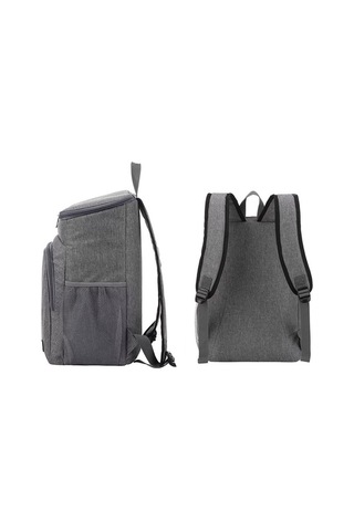 Tongxida Deniz Mavisi Oxford Isı Saklama Sırt Çantası - Soğuk/ısı Tutucu, Su Geçirmez, Piknik/enternasyonda Kullanım - 29x19x4 Lacivert