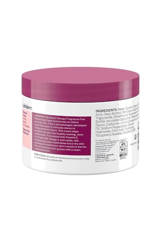 Lubriderm Advanced Therapy Kokusuz El ve Vücut Kremi 453GR