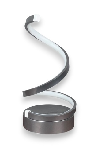 Lara Gri Renk Gün Işığı Led Işık Modern Tasarım Masa Lambası