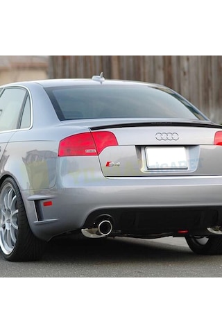 Audi S4 Arka Bagaj Arma Logo Amblem Paslanmaz Çelik Yüksek Kalite