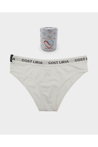 Gost Liria - İvory Kadın Slip Külot Ekru Ekru