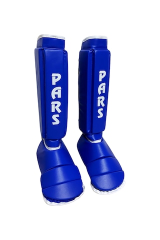 Pars Spin Kick Boks Muay Thai Ayak Kaval Koruyucu Mavi Prs-1205 Mavi