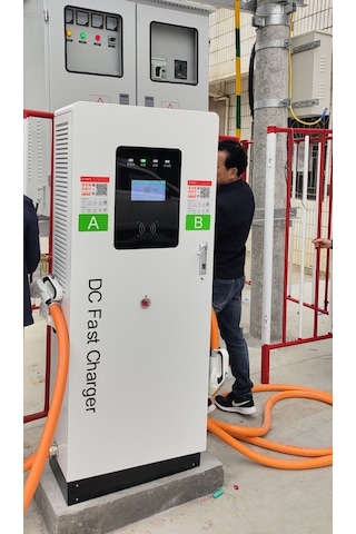 Enerjitem 240 Kw 2 Çıkış Hızlı Dc Elektrikli Araç Şarj İstasyonu