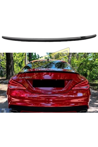 Mercedes Cla W117 Bagaj Üstü Piano Black Spoiler
