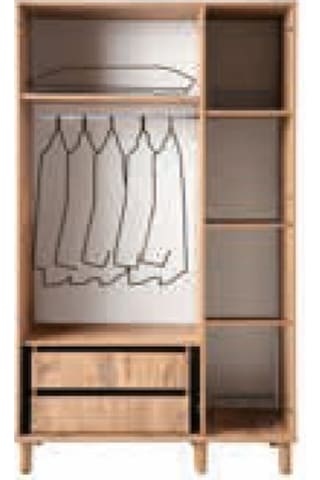 Bera 3 Kapılı Ezgi Dolap