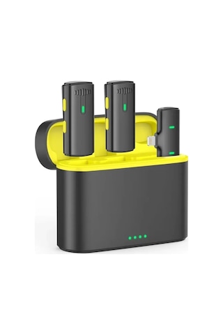 Iphone Uyumlu Lightning Kablosuz K10 Yaka Mikrofonu Youtube Face