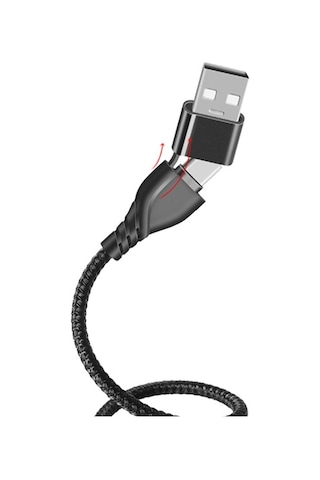 ALLY 36121 2in1 USB Lightning To PD Kablosu + USB Kablo