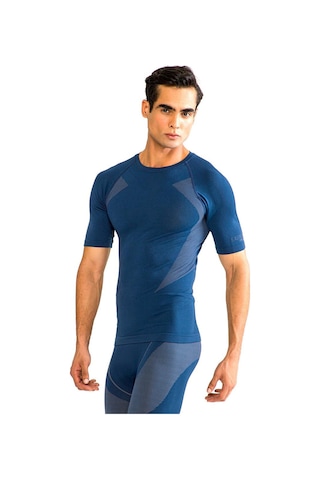 Thermoform Extreme Erkek Pp Seamless Termal Tişört Lacivert Renkli