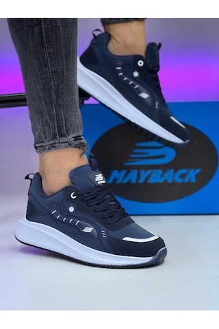 Mayback Erkek Sneaker,günlük Spor Ayakkabı,ortopedik Taban Lacivert