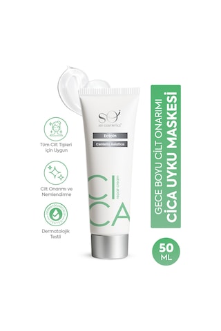 Soi Cica Onarıcı ve Nemlendirici Cilt Bakım Kremi 50 ML﻿﻿