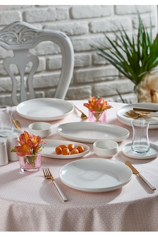 Neva N3189 Proda 26 Prç Kahvaltı Takımı Beyaz