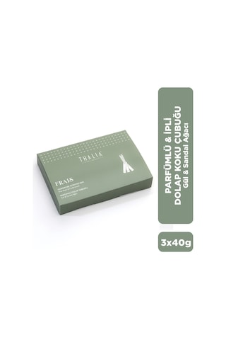Thalia Home Sandal Ağacı & Gül Kokulu İpli Dolap Kokusu Çubuğu 3 x 40 G