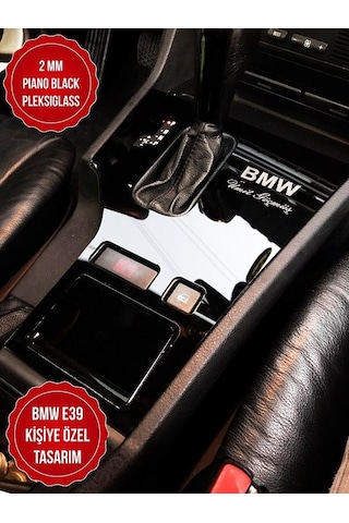 Bmw E39 - E34 Vites Konsolu Kişiye Özel Pıano Black Pleksi Oto