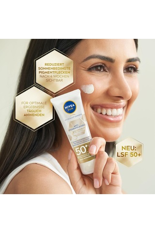 Nivea Sun Luminous630 Leke Karşıtı Güneş Koruyucu Yüz Kremi 40 Ml, Spf50, Hyalüronik Asit, E Vitamini, Uva/uvb Sku: Smg8690010408150 Açık Bej