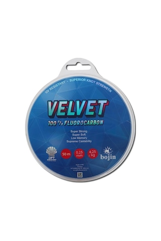 DFT Bojin Velvet Fluorocarbon 50 m 0.25 mm Misina