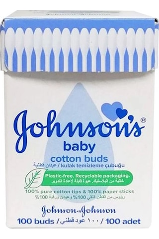 Johnsons Baby Kulak Temizleme Çubuğu 100'lü