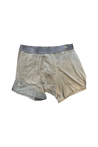 Erkek Yumuşak Kaliteli Bambu Boxer Gri