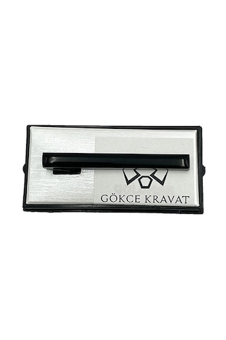 Brianze Siyah Kravat İğnesi