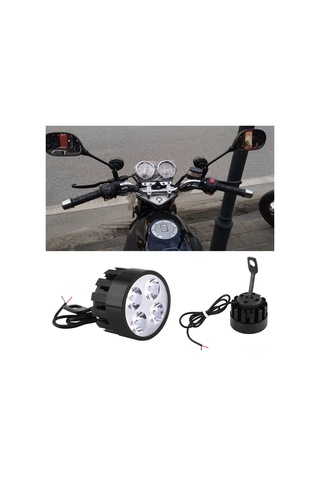 Geeroyoo Motosiklet Led Spot Lambası Çifti 24w - Yüksek Parlaklık, Dayanıklı Malzeme, Kolay Kurulum, Evrensel Uyum