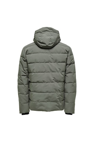 Only & Sons Onscayson Puffa Otw Noos Erkek Gri Mont - 22019598 Gri