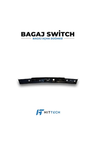 Land Rover ve Jaguar Uyumlu Çıtalı LED Bagaj Açma Düğmesi Butonu Switch OEM LR020189