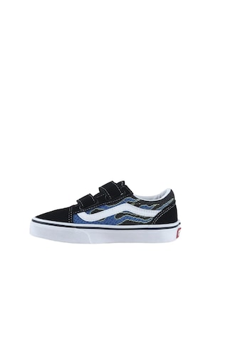 Vans Old Skool V Siyah Mavi Erkek Çocuk Spor Ayakkabı Karışık