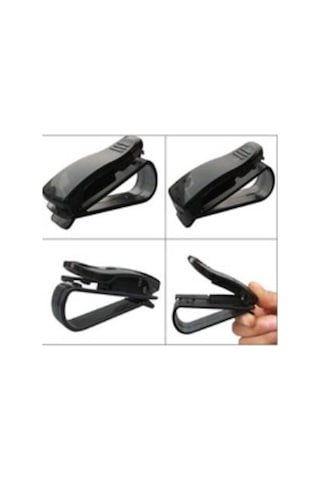 Oto Araç Içi Mandallı Güneş Gözlüğü Tutucu Tutma Aparatı